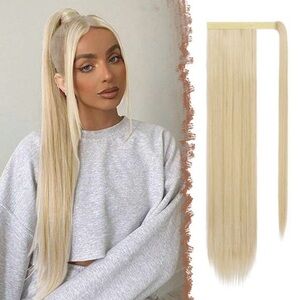 Women’s Blonde Ponytail Hair Extension 22” Inches